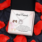 Lucky In Love Necklace - Wedding Gift For Friend