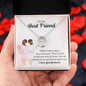Lucky In Love Necklace - Wedding Gift For Friend