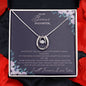 Lucky In Love Necklace Christmas Gift For Bonus Daughter