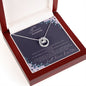 Lucky In Love Necklace Christmas Gift For Bonus Daughter