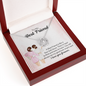 Lucky In Love Necklace - Wedding Gift For Friend