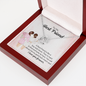 Lucky In Love Necklace - Wedding Gift For Friend