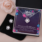 Love Knot Earring & Necklace Set - Sweet As A flower
