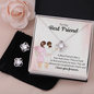 Love Knot Earring & Necklace Set - Wedding Gift For Friend