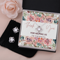 Love Knot Earring & Necklace Set - Thank You Gift For Bridal Party