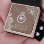 Love Knot Earring & Necklace Set - Matron of Honor Proposal