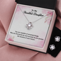 Love Knot Earring & Necklace Set - Graduation Gift
