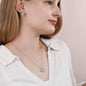 Love Knot Earring & Necklace Set - Graduation Gift