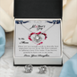 Love Knot Earring & Necklace Set - Happy Mother's Day