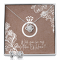 Love Knot Earring & Necklace Set - Matron of Honor Proposal