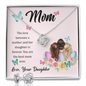 Love Knot Earring and Necklace Set - Best Mom Ever
