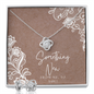 Love Knot Earring & Necklace Set- Bridal Shower Gift- Something New