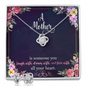 Love Knot Earring and Necklace Set - A Mother