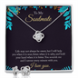 Love Knot Earrings and Necklace Set
