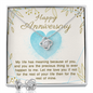 Love Knot Earring and Necklace Set - My Life Has Meaning