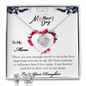 Love Knot Earring & Necklace Set - Happy Mother's Day