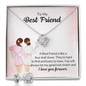 Love Knot Earring & Necklace Set - Wedding Gift For Friend