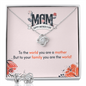 Love Knot Earring & Necklace Set - You Are The World