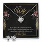 Love Knot Earring & Necklace Set - To Wife