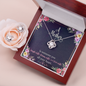 Love Knot Earring and Necklace Set - A Mother