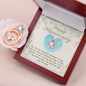 Love Knot Earring and Necklace Set - My Life Has Meaning