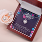 Love Knot Earring & Necklace Set - Sweet As A flower