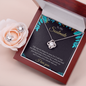 Love Knot Earrings and Necklace Set