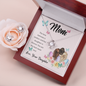 Love Knot Earring and Necklace Set - Best Mom Ever