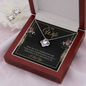 Love Knot Earring & Necklace Set - To Wife