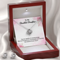 Love Knot Earring & Necklace Set - Graduation Gift