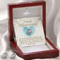 Love Knot Earring and Necklace Set - My Life Has Meaning