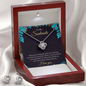 Love Knot Earrings and Necklace Set