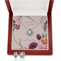Love Knot Earring and Necklace set