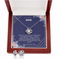 Love Knot Earring & Necklace Set - Happy Mother's Day