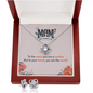 Love Knot Earring & Necklace Set - You Are The World