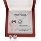 Love Knot Earring & Necklace Set - Wedding Gift For Friend