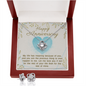 Love Knot Earring and Necklace Set - My Life Has Meaning