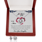Love Knot Earring & Necklace Set - Happy Mother's Day