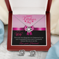 Love Knot Earring and Necklace Set - The Best Thing
