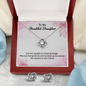 Love Knot Earring & Necklace Set - Graduation Gift