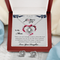 Love Knot Earring & Necklace Set - Happy Mother's Day