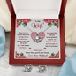 Love Knot Earring and Necklace Set - More than You'll Ever Know