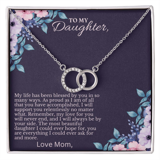 Perfect Pair Necklace Christmas Gift For Daughter