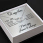 Perfect Pair Necklace - To My Love