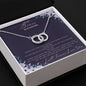 Perfect Pair Necklace Christmas Gift For Bonus Daughter