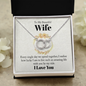 The Perfect Pair Necklace - To My Beautiful Wife