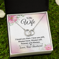 The Perfect Pair Necklace - To My Wife