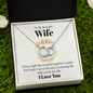 The Perfect Pair Necklace - To My Beautiful Wife