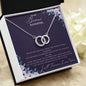 Perfect Pair Necklace Christmas Gift For Bonus Daughter