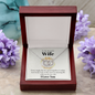 The Perfect Pair Necklace - To My Beautiful Wife
